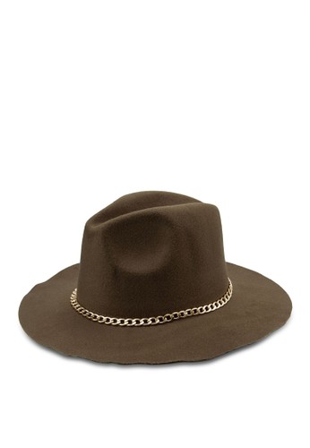 鏈飾氈帽紳士帽